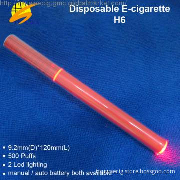 2012 newest fashionable hot cake disposable e cigarette with 500 puffs